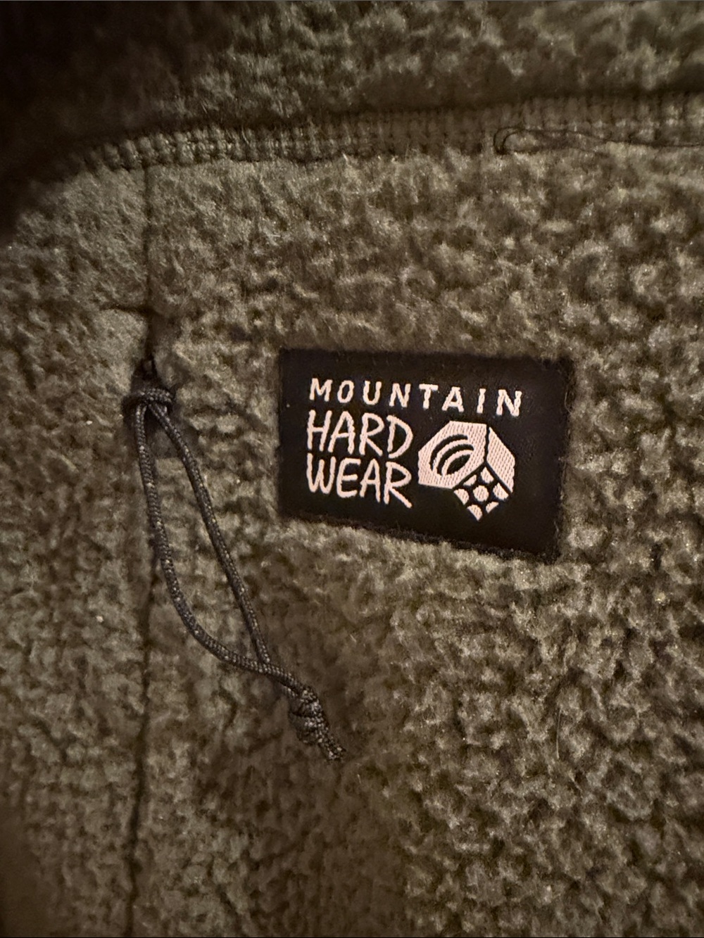 Mountain Hardwear Men’s Olive Green Sherpa Pullover Jacket - Picture 3 of 10